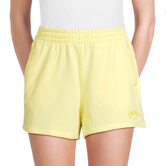 DKNY Cotton Shorts in Citrus Yellow Women’s Size XL New with tags! - Picture 6 of 6